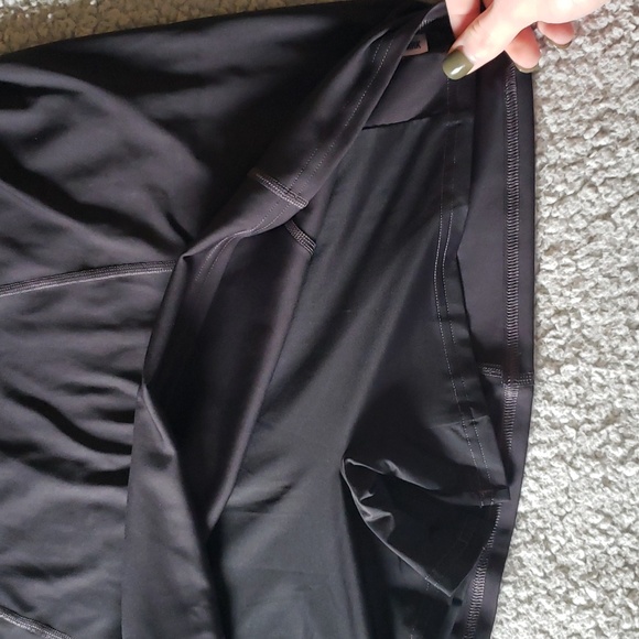 NWOT Gymshark Racerback Contour Stitching Sport Dress in Black - Picture 13 of 16